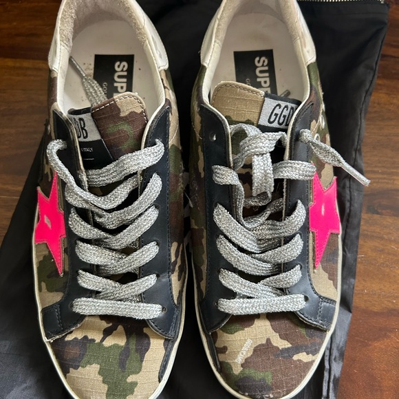 Golden goose camo superstar size 37 - Picture 2 of 4